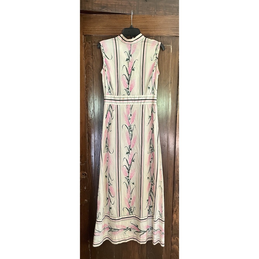 L'AIGLON Women's Vintage Mod High Neck Sleeveless Shift Dress Size 12